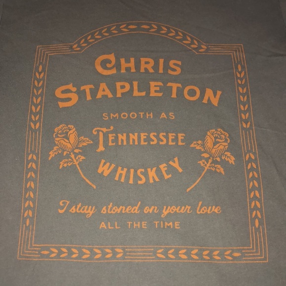 Chris Stapleton Concert Tour Tee Shirt - Picture 2 of 10